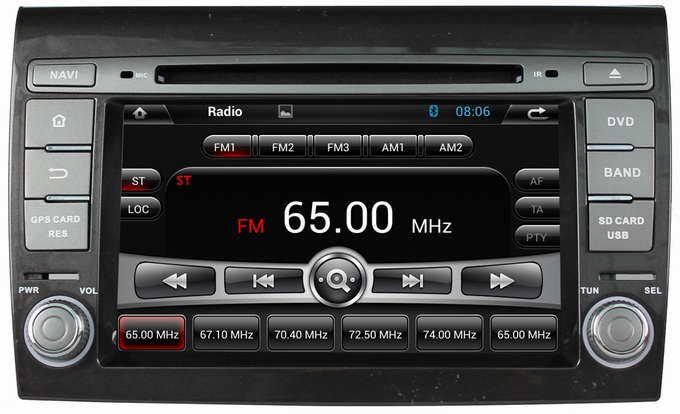 Quality Ouchuangbo multimedia player Fiat Bravo 2007-2012 with car radio iPod TV OCB-7011C for sale