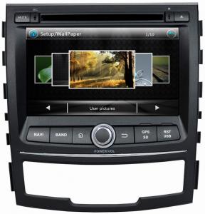 Quality Ouchuangbo Auto Multimedia System for Ssangyong korando 2010- 2013 DVD Radio iPod Bluetooth TV OCB-7067A for sale