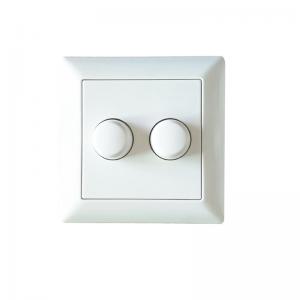 Quality Dual Rotary 200W LED Dimmer Switch 50000 Hours for sale