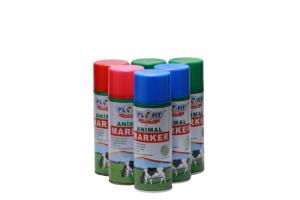 Quality Colors Animal Marking Paint Spray 500ml Livestock Marker Spray For Feeding for sale