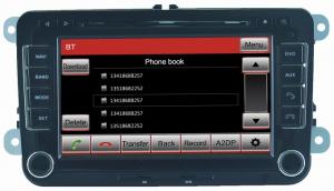 Quality Skoda Fabia/Octavia/Superb/Roomster car DVD with RDS bluetooth iPod CD player OCB-8785-1 for sale
