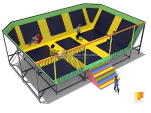 Quality Trampoline Park-Kids Indoor Playground Manufacture FF-Trampoline Park 13 for sale