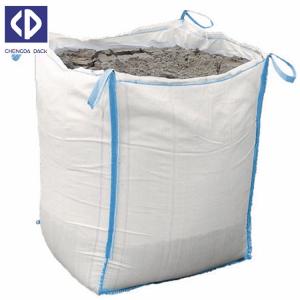 Quality Anti Static Big Delivery Bags 500 Kg Big Bag Sack With Reinforcement White Color for sale