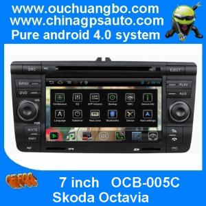 Quality Ouchuangbo 7 inch touch screen android 4.0 car audio dvd player Skoda Octavia gps s150 system OCB-005C for sale