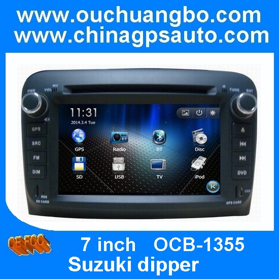 Quality Ouchuangbo car radio media gps multimedia player Suzuki dipper BT USB iPod Costa Rica map for sale