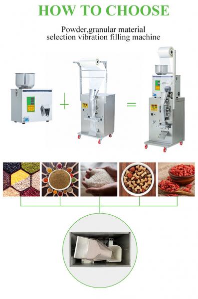 Toffee Pepper Filling Packing Machine Automatic Edible Sugar Salt Tea Leaf