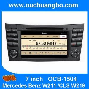 Quality Ouchuangbo Auto Radio DVD System for Mercedes Benz W211 /CLS W219 GPS Navigation iPod USB 3G Wifi BT  OCB-1504 for sale