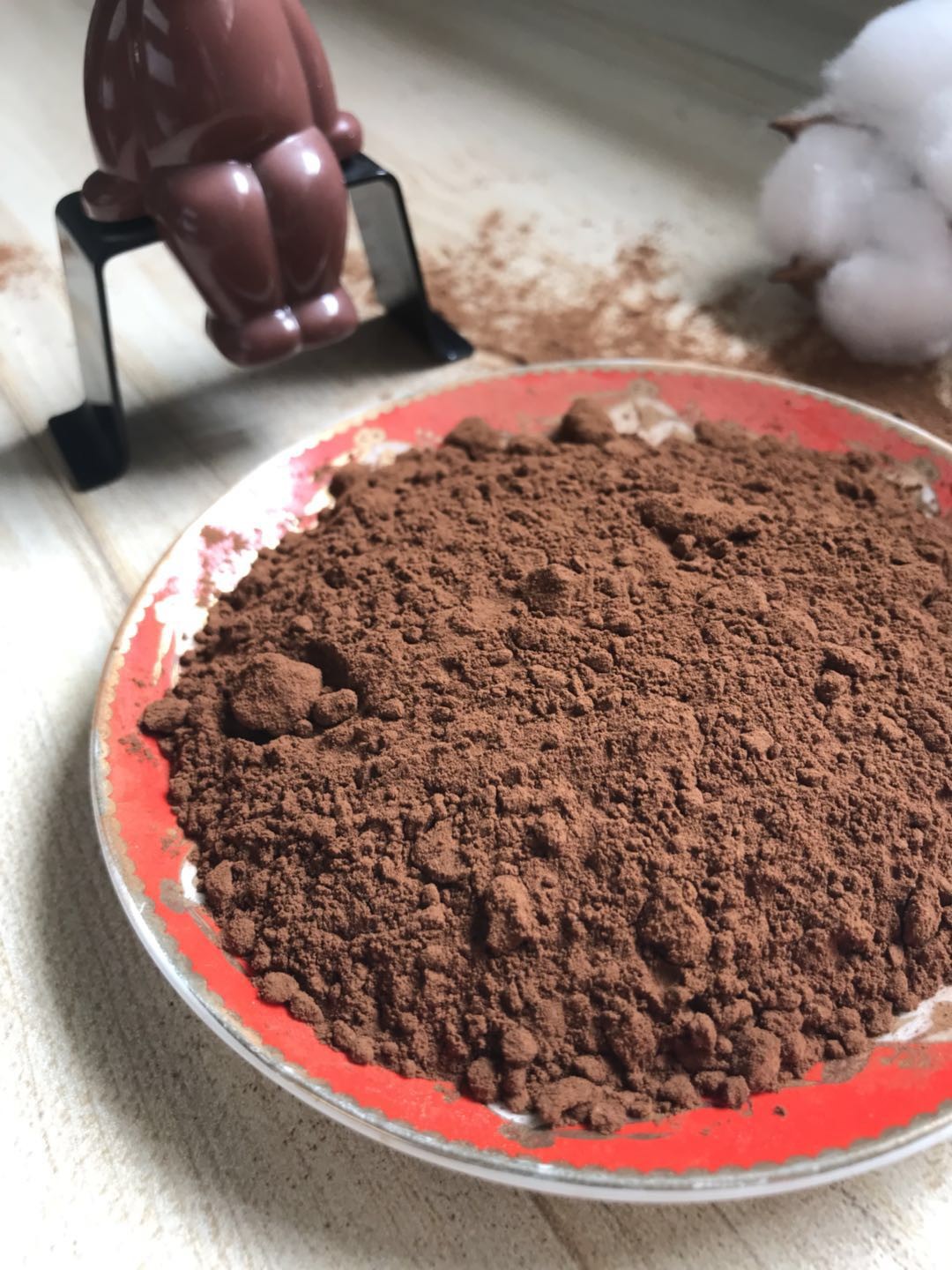 Food Grade Alkalized Dutched Cocoa Powder Free Flowing Without Foreign Matters