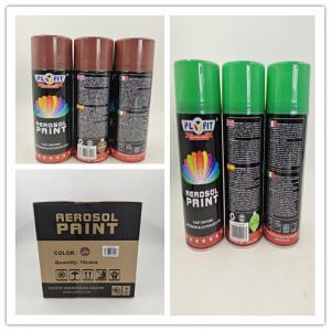 Quality 400ml TUV Custom Spray Paint Heat Resistant Waterproof EN71 Acrylic for sale