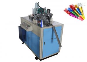 Quality Full Auto Paper Horn Forming Machine Custom Printed CE Certification for sale