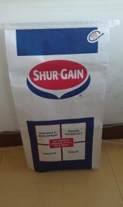 Quality Custom Laminated Paper Bags , BOPP Laminated Woven Bags Any Size Available for sale