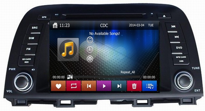 Quality Ouchuangbo Auto Stereo DVD Player for Mazda CX-5 GPS Sat Nav Multimedia Radio System for sale