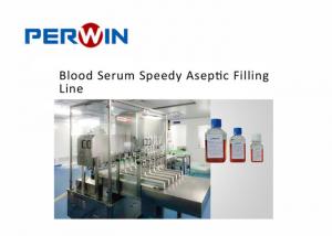 Quality Sera Product Aseptic Liquid Filling Line Peristaltic Pump SGS Certification for sale