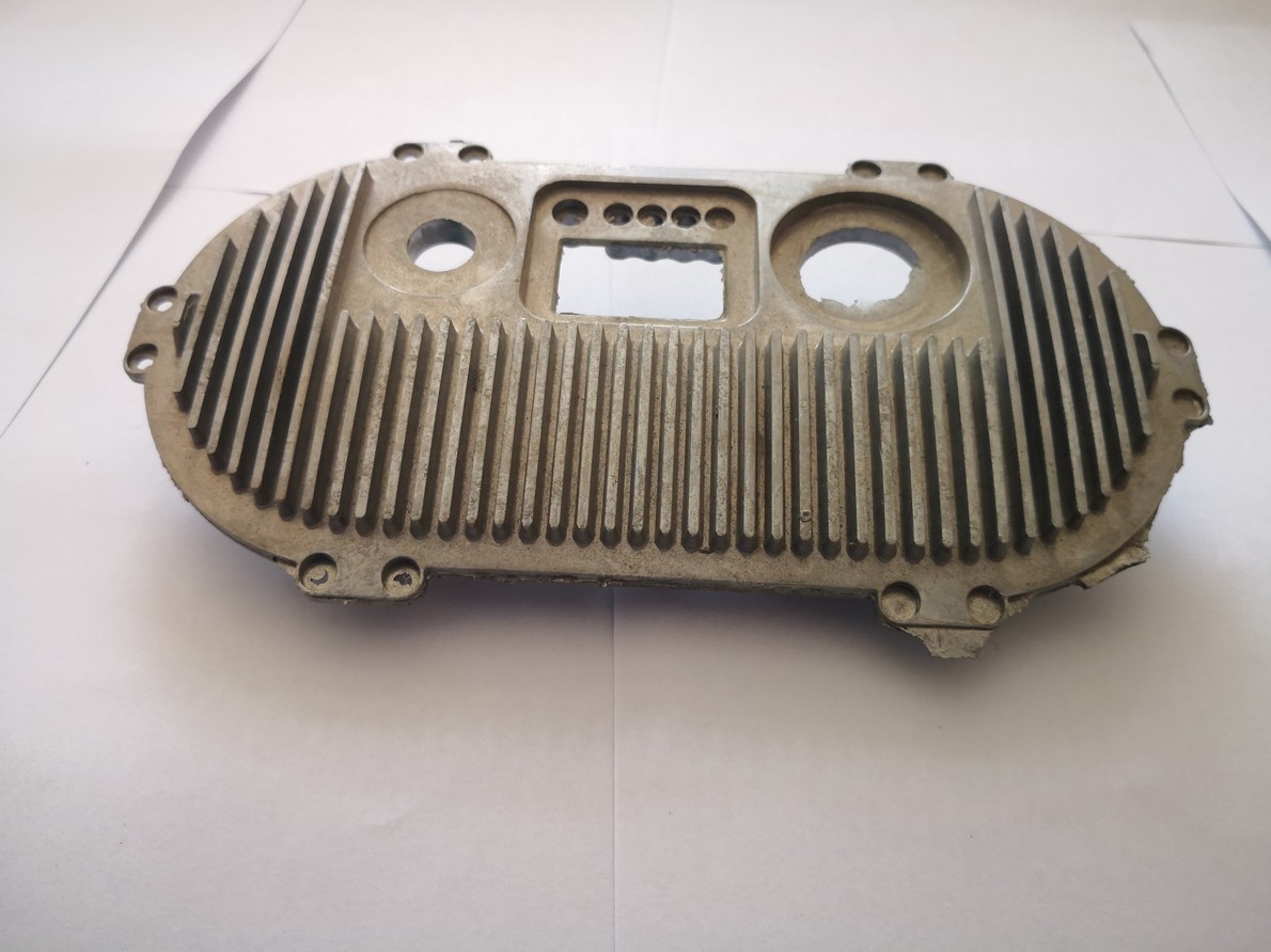 Buy cheap High Conductivity 2 Cavity Aluminum Die Casting Parts Heat Sink from wholesalers