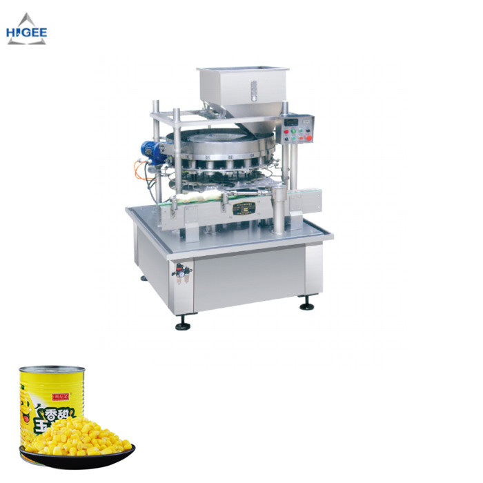 Quality Automatic canned corn kernels filling sealing machine  metal tin can corn canning machine for sale