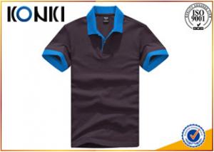 Quality Fashionable Personalized Polo Shirts For Men short sleeve polo shirt for sale