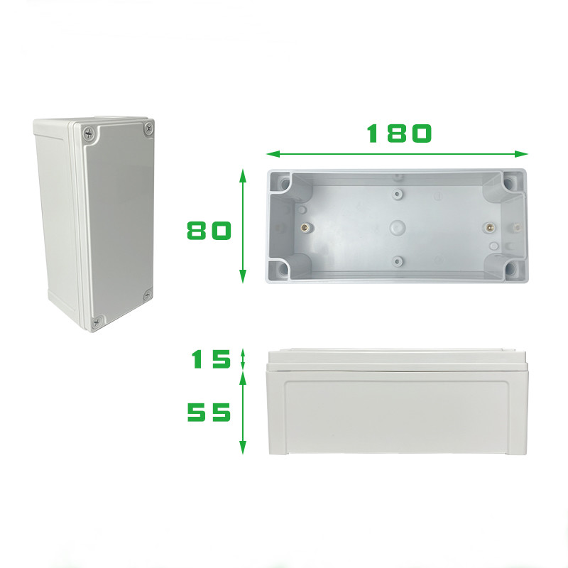 Quality TY-8013070 Electrical Junction Box Enclosure Ip67 Outdoor 80*130*70mm for sale