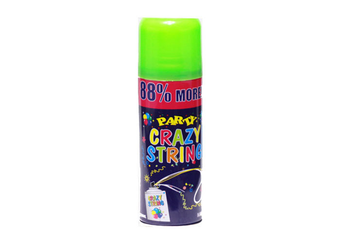 Quality 250ml Party String Spray Indoor / Outdoor For Wedding Christmas Decorations for sale