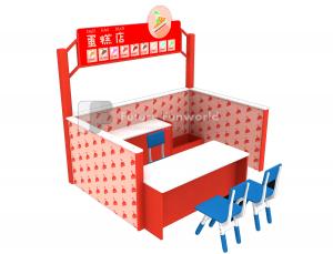 Quality Role Play Center--Kids Indoor Playground Equipment--FF-Cake Shop for sale