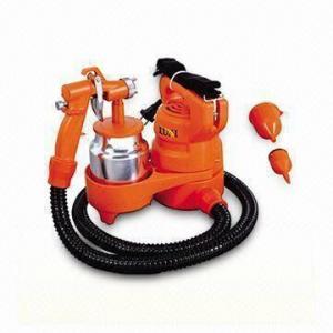Quality Electric HVLP Paint Sprayer with Viscosity Cup, Inflator Adapter and Shoulder Strap for sale