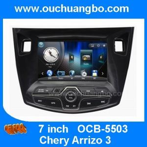 Quality Ouchuangbo china gps dvd multimedia navigator for Chery Arrizo 3 support SD USB MP4 for sale