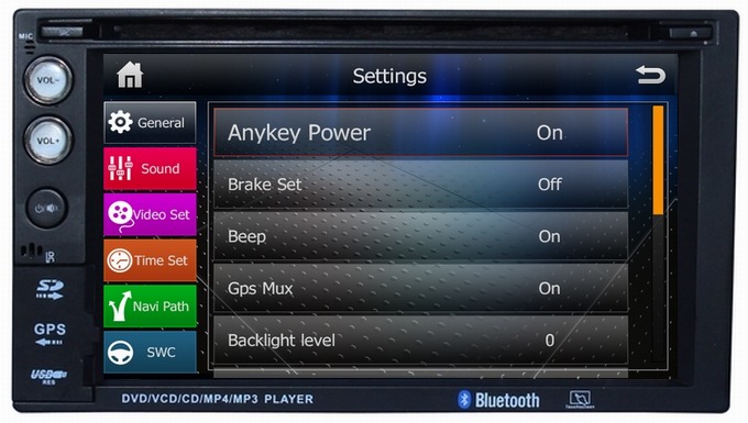 Quality Ouchuangbo In Dash GPS Satnav for Universal Car DVD Stereo System iPod USB OCB-6216 for sale
