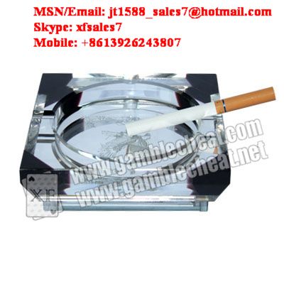 Quality 2014 Newest transparent ashtray lens|marked cards|poker cheat|poker analyzer china for sale