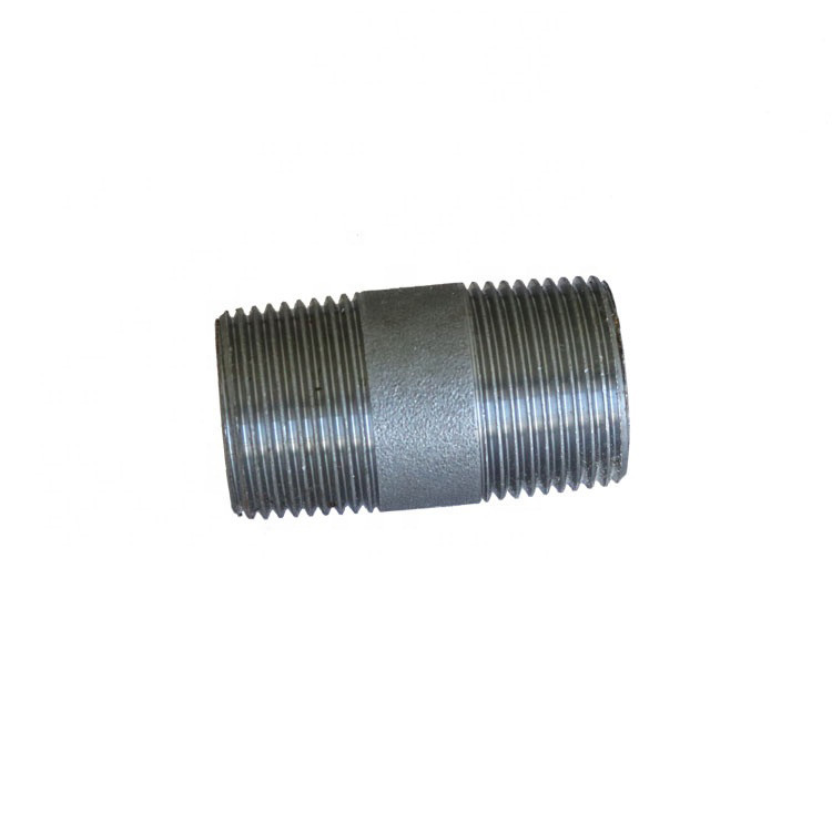 Quality Seamless Steel Double End Threaded Nipple ,Standard Metric Male Adapter ,Hydraulic Butt Joints for sale