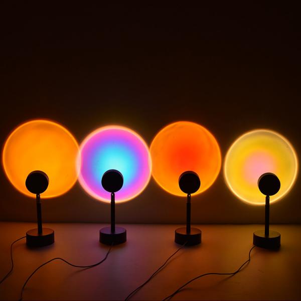 Smart Sunset Lamp, WiFi Sunset Projector Light 16 million Color work with Alexa&Google/Color Changing/Dimmable