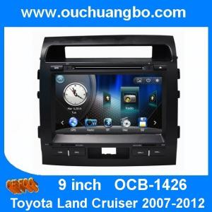 Quality Ouchuangbo 9 inch Toyota Land Cruiser 2007-2012 autordio DVD GPS mulltimedia OCB-1426 for sale