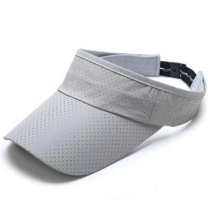 Quality AZO Free Structured 3 Panel 100% Cotton Sun Visor Cap for sale