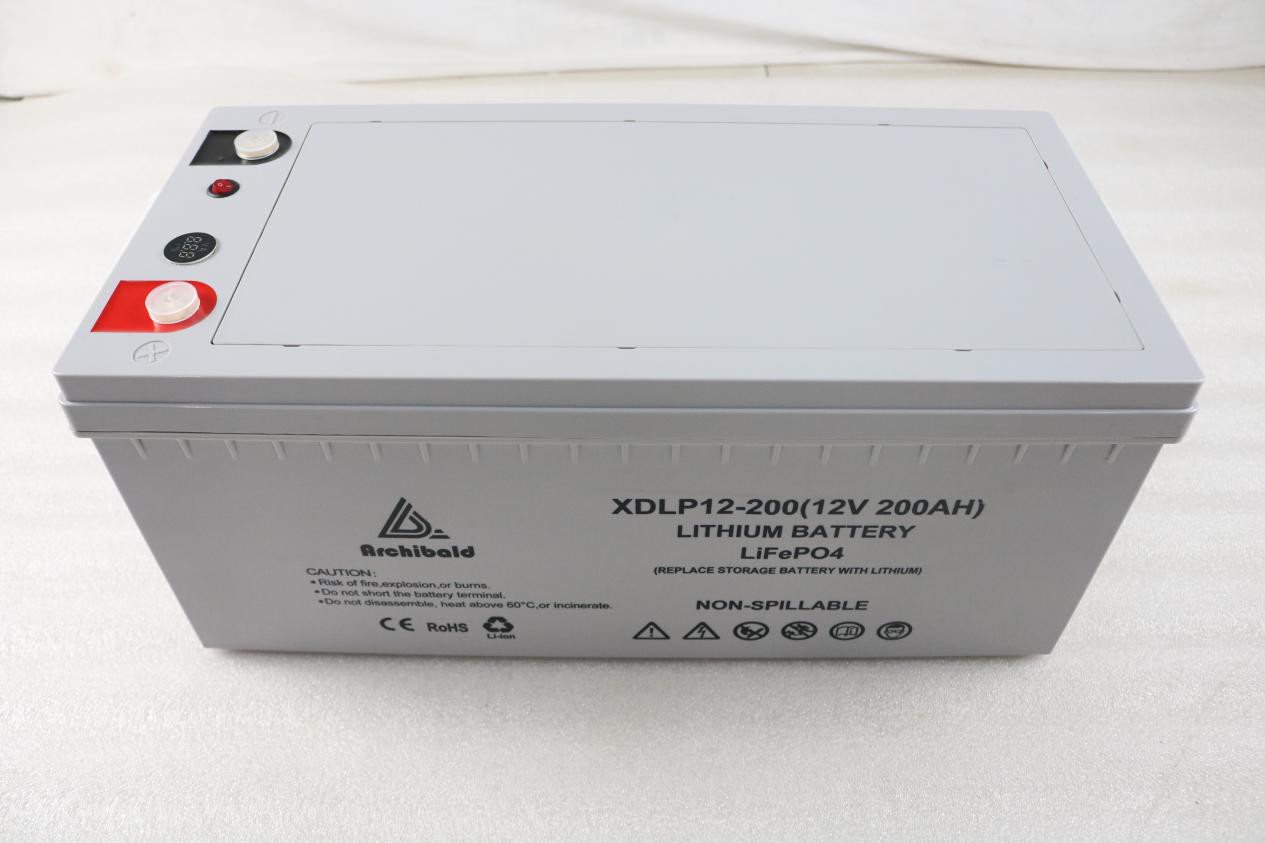 Quality Lifepo4 100ah 12v Van Lithium Battery 407*174 *215mm For RV Battery Car Yacht Party for sale