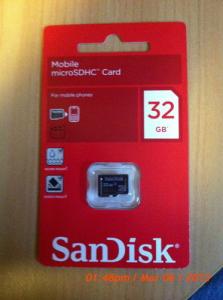 Quality SanDisk Micro SDHC(TF) Card Class2 (32GB) Price $50 for sale