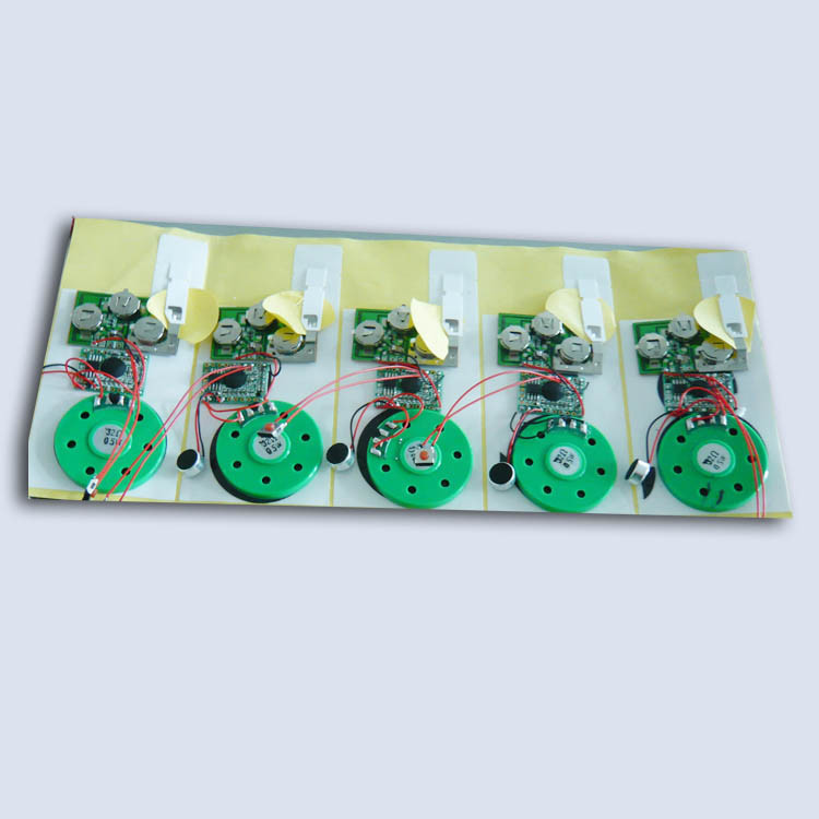 Quality PCB Recordable Push Button Sound Module For Musical Card ODM ROHS Certificates for sale