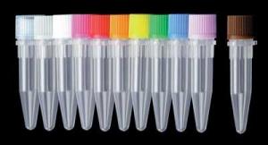 Quality Multi Colored Medical Test Tubes Conical Bottom Type With Screw Cap for sale
