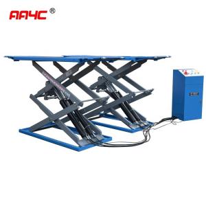 Quality Low Profile Full Rise Scissor Vehicle Lift Surface Mounted 3T 6613lbs for sale