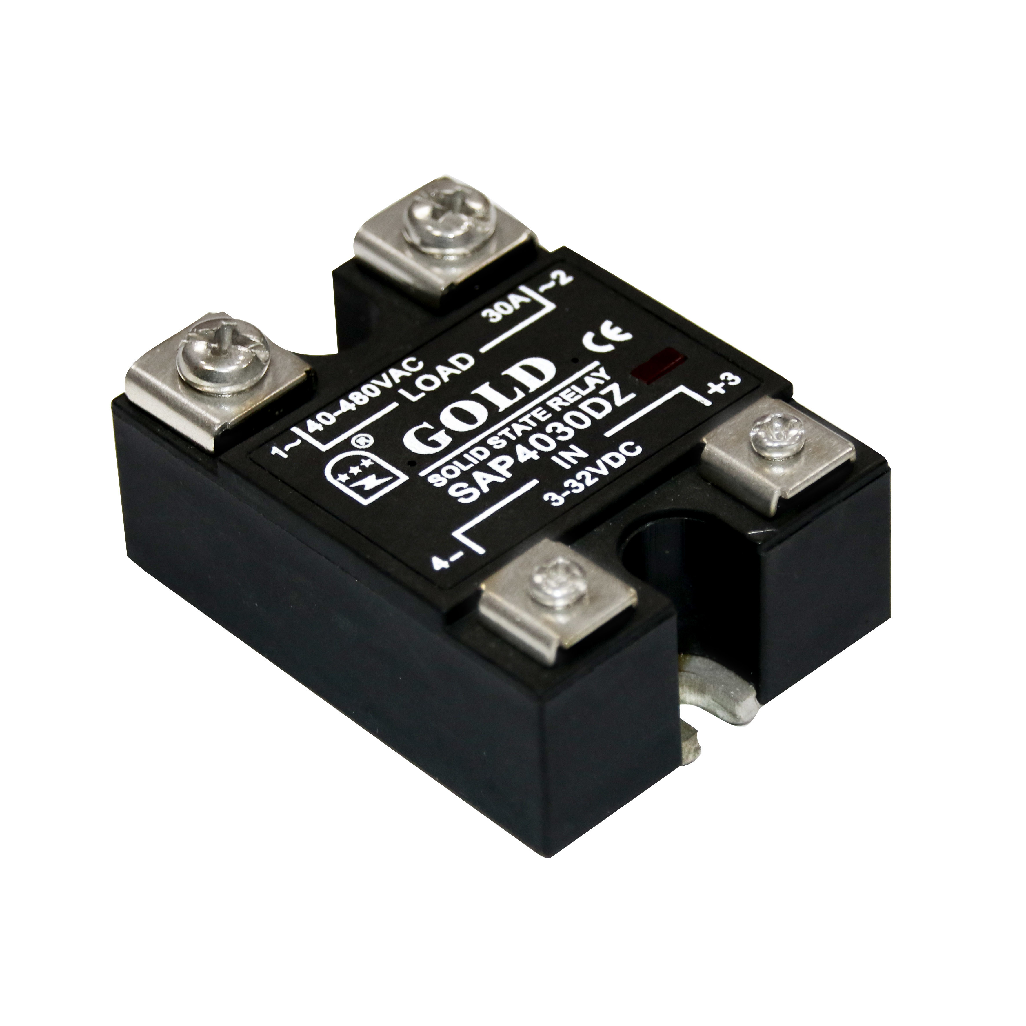 Quality 2500VAC Isolated 12v Single Phase SSR Relay 15a for sale