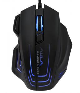 Quality 6 Color LOGO Breathing Wired Gaming Mouse Aula SI-989S USB Optical Gaming With 7D LOL for sale