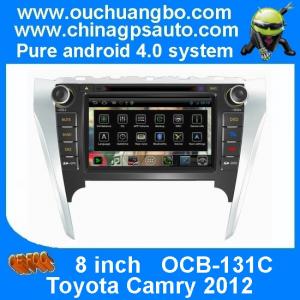 Quality Ouchuangbo Car GPS Navi DVD Android 4.0 for Toyota Camry 2012 S150 Bluetooth3G Wifi Audio for sale