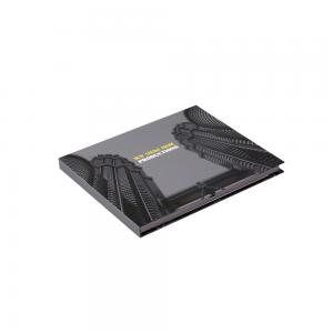 Quality 4GB Memory LCD Screen Brochure , 7" Video Brochure Slim With Pocket For Business for sale
