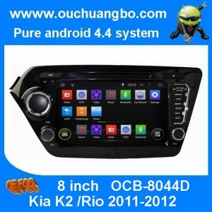 Quality Ouchuangbo Car GPS Sat Nav 3G Wifi Touch Screen for Kia K2 /RIO 2011-2012 DVD Radio Bluetooth SWC OCB-8044D for sale