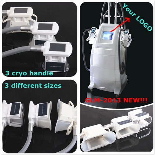Quality 4 Touch Screen Cryolipolysis Slimming Machine , 700nm Cool Body Sculpting Machine for sale