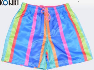 Quality OEM Sublimation Multi Colors Custom Pants Swim Shorts / Beach Shorts For Skate Surf for sale