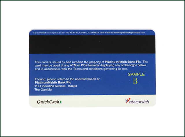 PVC Inkjet Contact Magnetic Stripe Card Parallel Data Transmission Mode