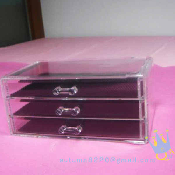 Quality acrylic cosmetic organizer for sale
