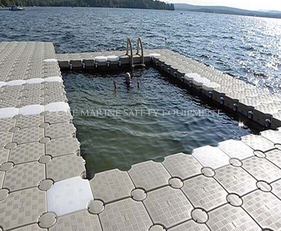 Quality HDPE Floating Swimming Pool for Water Sport and Leisure for sale