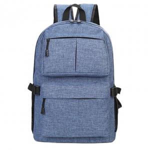 Quality 33x12x47cm Canvas School Backpacks for sale