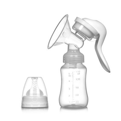 Quality Hand Held Breast Pump , Manual Controlled Baby Feeding Pump for sale