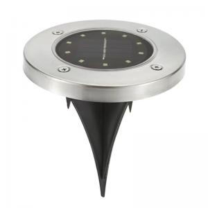 Quality Ip65 Solar LED Inground Light 80 Lumen 8-10 Hours Recharging Time 12LED for sale