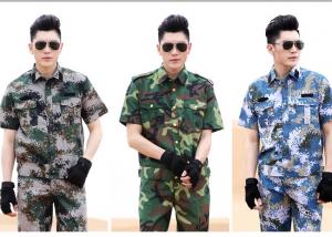 Quality Custom Military Dress Uniforms / Short Sleeve Military Uniform Jacket for sale
